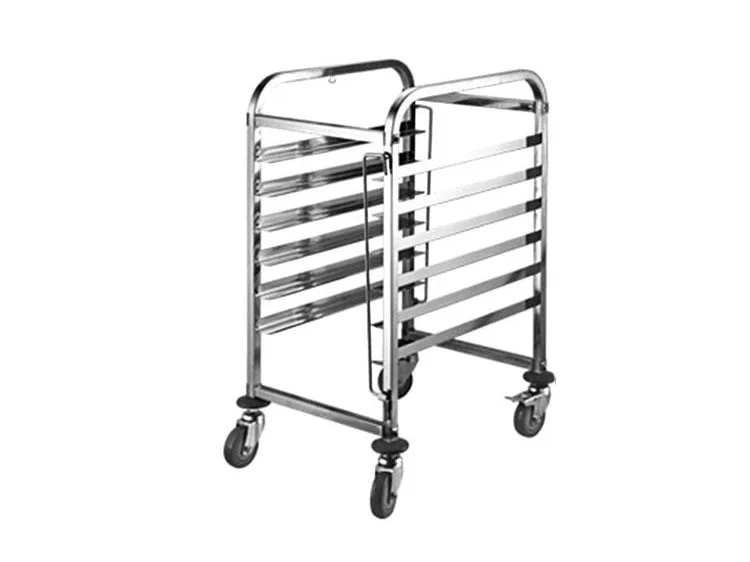 15-tier stainless steel bun pan rack 5