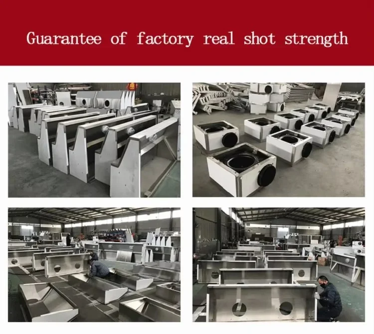 Full Kitchen workshop showing hood welding and production line