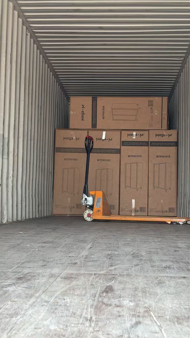 Export container loading