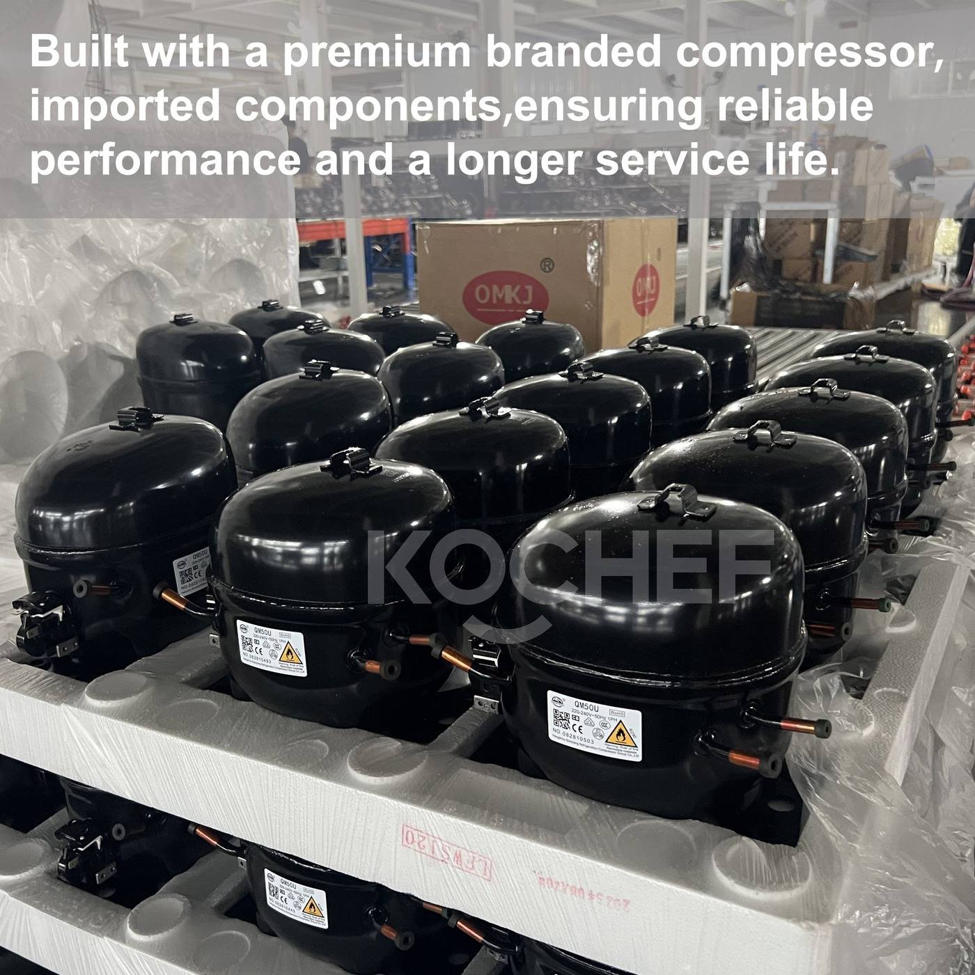 Full Kitchen German-imported Donper compressor detail