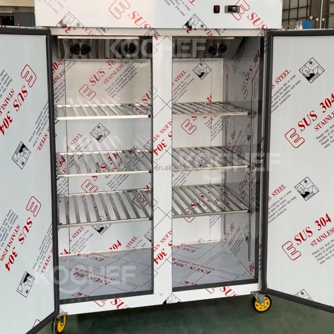 Full Kitchen SUS304 stainless steel freezer shelves upgrade