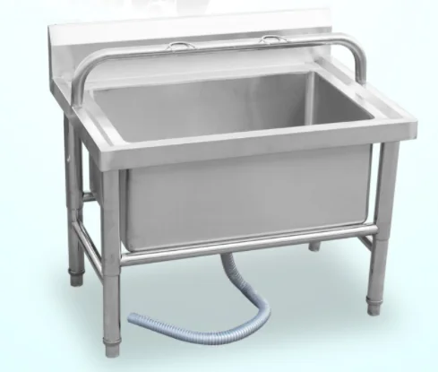 High-back with rail