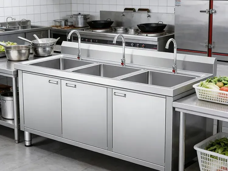 Central kitchen layout