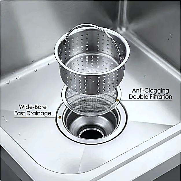 Wide-Bore Fast Drainage System