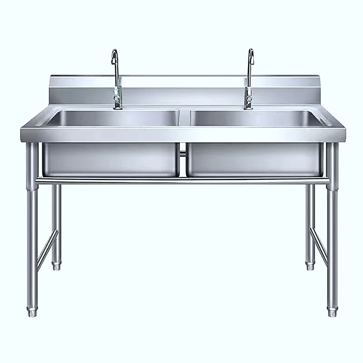 Double Bowl Stainless Steel Sink