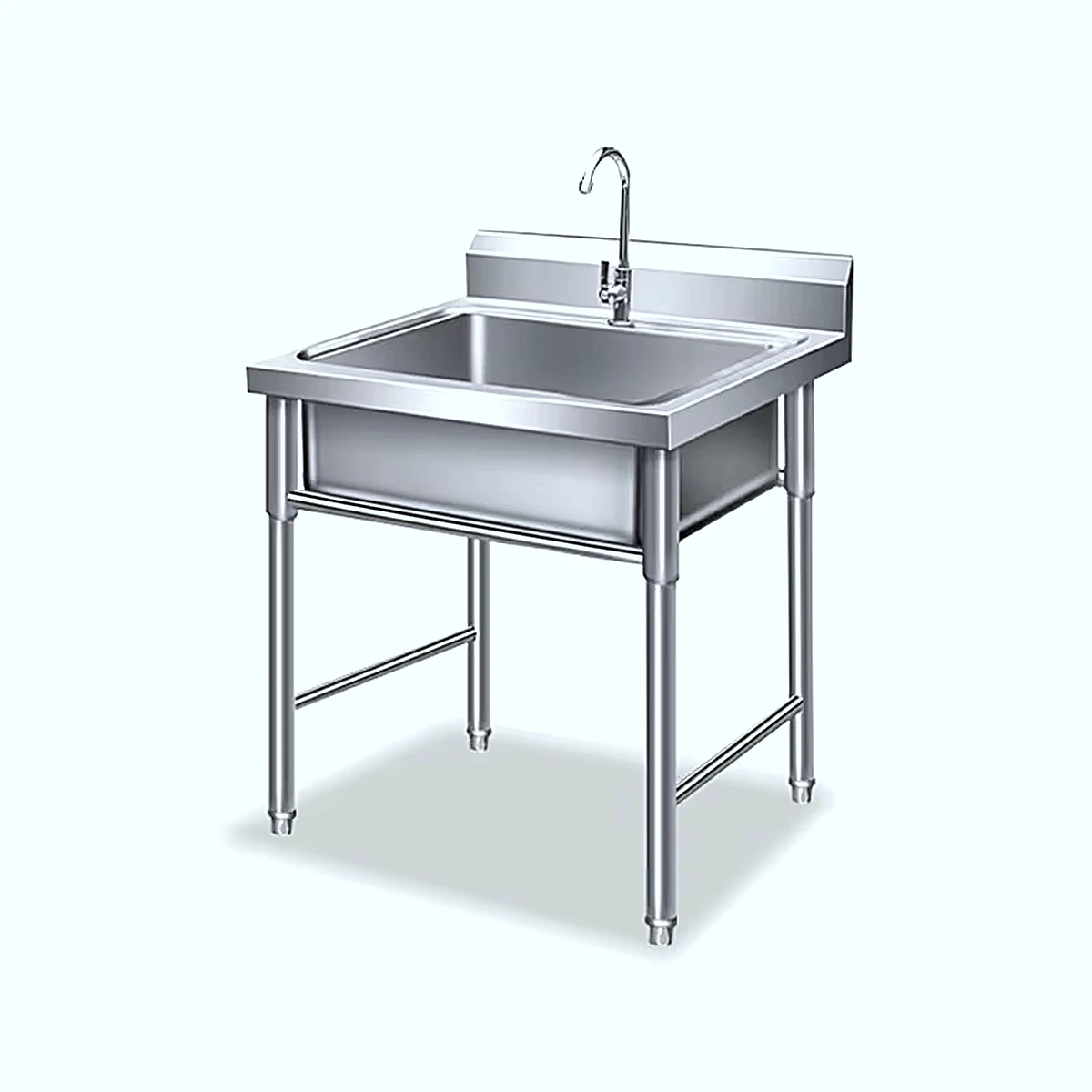 Single Bowl Stainless Steel Sink