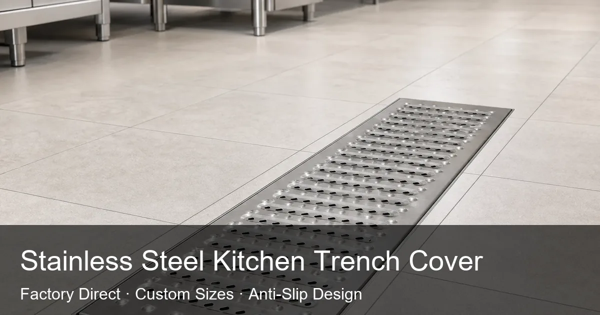 Stainless Steel Trench Drain Grates