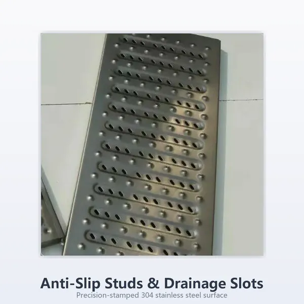 Precision-stamped surface close-up