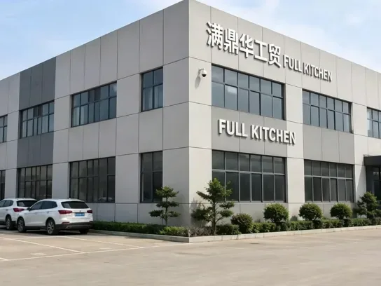 Export-ready packaging and container loading at Full Kitchen