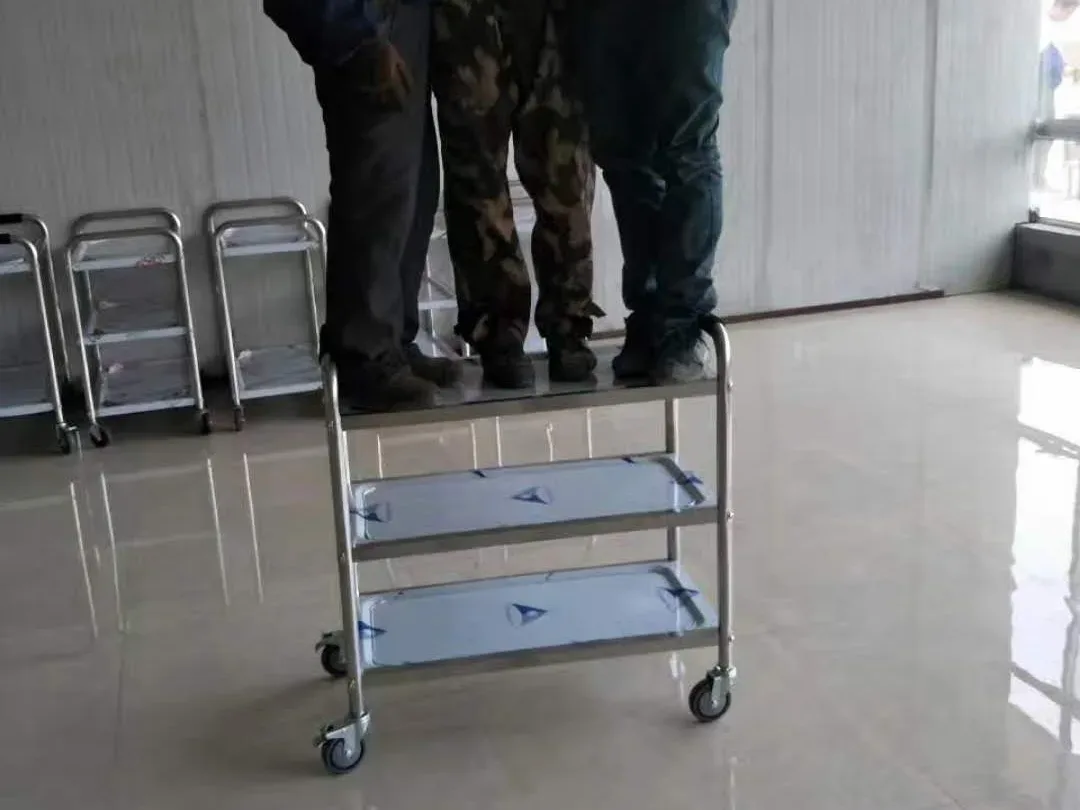 Full Kitchen load and stability test before packing