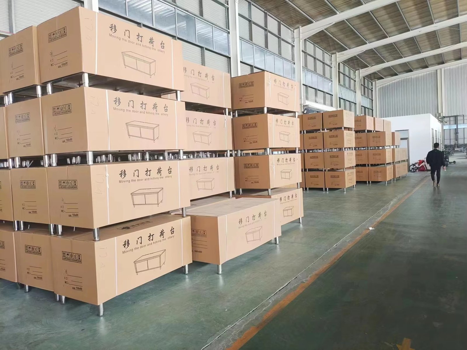 Export packaging for stainless steel sinks - foam and carton