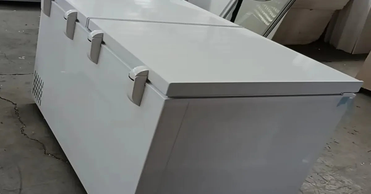 Horizontal freezer