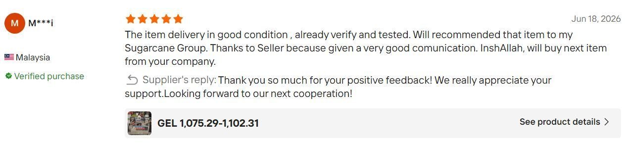 Repeat buyer feedback about Full Kitchen rice steamer quality and service