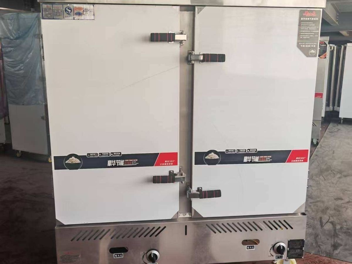 24-tray large gas rice steamer